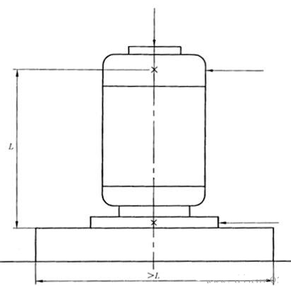 圖4：立式電機(jī)的測(cè)量點(diǎn)