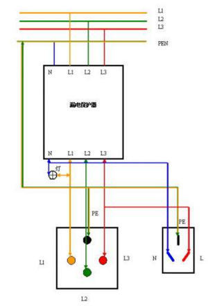 電機(jī)三相四線插頭接法圖解