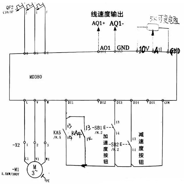 同步控制的電路圖